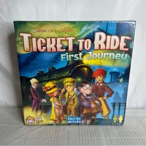 Ticket to Ride First Journey Board Game Days of Wonder 2021 BRAND NEW SEALED